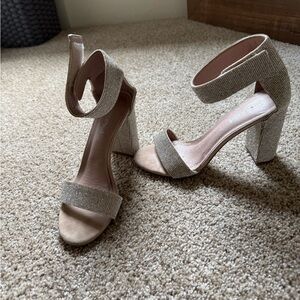 Sparkly Jeffery Campbell Women's Block Heels